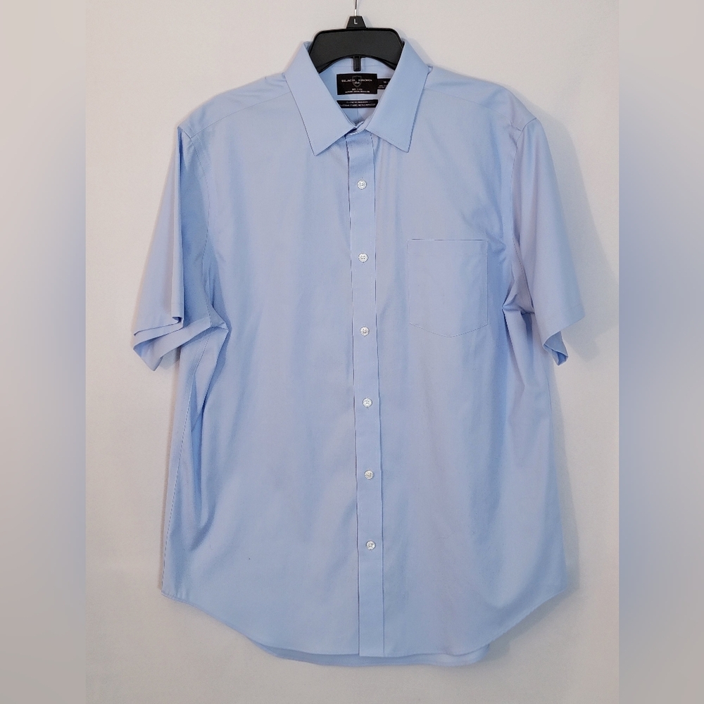 Black Brown 1826 Men's Button Down Shirt Size 16.5